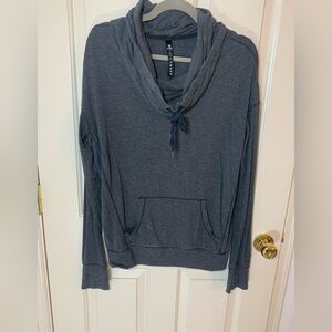 90 Degree By Reflex Charcoal Cowl Neck